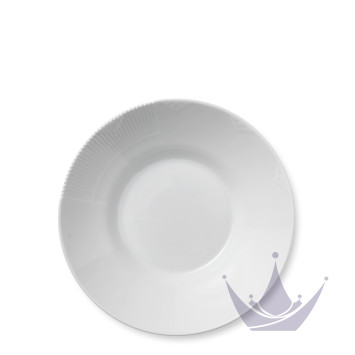 Тарелка глубокая 25см коллекции White Elements бренда Royal Copenhagen
