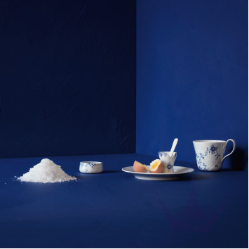Тарелка десертная 19см коллекции White Elements бренда Royal Copenhagen