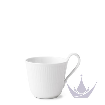 Кружка 0,33л коллекции White Fluted бренда Royal Copenhagen