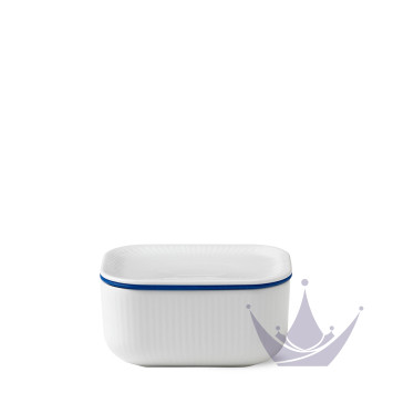 Масленка 13х10см коллекции White Fluted бренда Royal Copenhagen