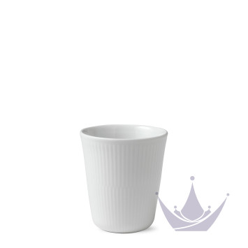 Стакан 0,29л коллекции White Fluted бренда Royal Copenhagen