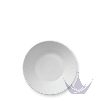 Тарелка глубокая 17см коллекции White Fluted бренда Royal Copenhagen