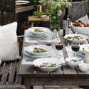 Тарелка глубокая 24см коллекции White Fluted бренда Royal Copenhagen