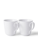 Кружка 0,28л, 2шт. коллекции White Fluted бренда Royal Copenhagen