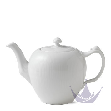 Чайник 1л коллекции White Fluted бренда Royal Copenhagen