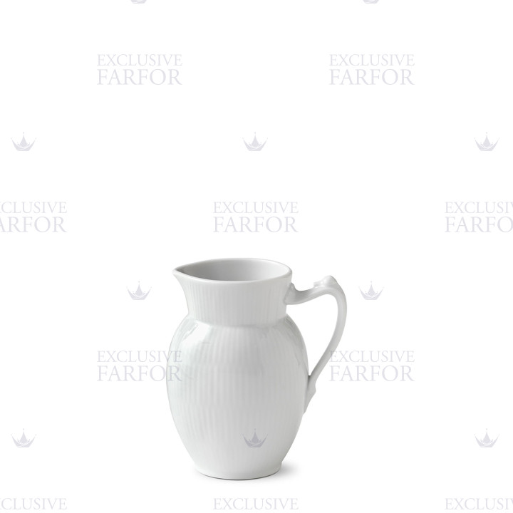 Молочник 0,38л коллекции White Fluted бренда Royal Copenhagen