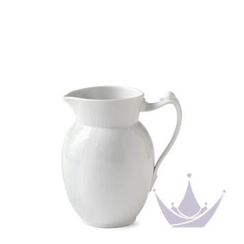 Кувшин 1,7л коллекции White Fluted бренда Royal Copenhagen