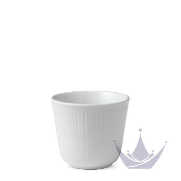 Стакан 0,26л коллекции White Fluted бренда Royal Copenhagen