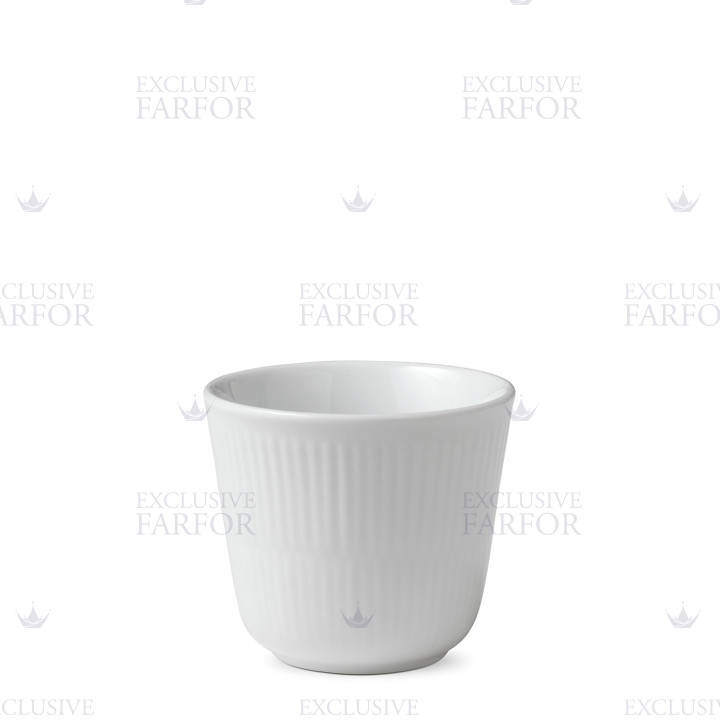Стакан 0,26л коллекции White Fluted бренда Royal Copenhagen