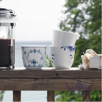 Стакан 0,26л коллекции White Fluted бренда Royal Copenhagen