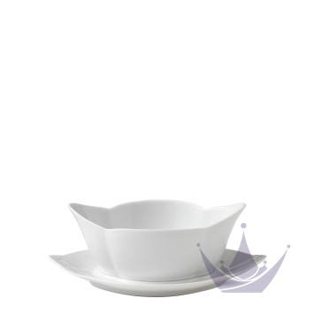 Соусник 0,55л коллекции White Fluted бренда Royal Copenhagen
