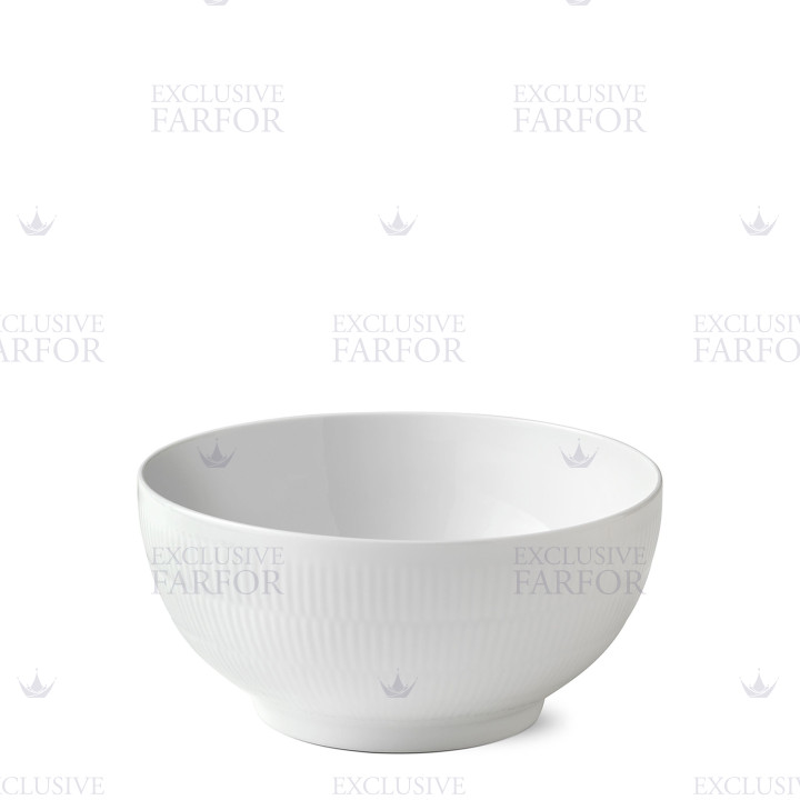 Чаша 3,1л коллекции White Fluted бренда Royal Copenhagen