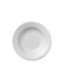 Тарелка глубокая 21см коллекции White Fluted бренда Royal Copenhagen
