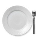 Тарелка десертная 19см коллекции White Fluted бренда Royal Copenhagen