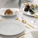 Тарелка главная 27см коллекции White Fluted бренда Royal Copenhagen