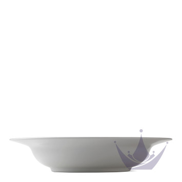 Тарелка глубокая 30см коллекции White Fluted бренда Royal Copenhagen
