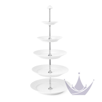Этажерка 59см коллекции White Fluted бренда Royal Copenhagen