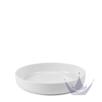 Форма для выпекания 27см коллекции White Fluted бренда Royal Copenhagen