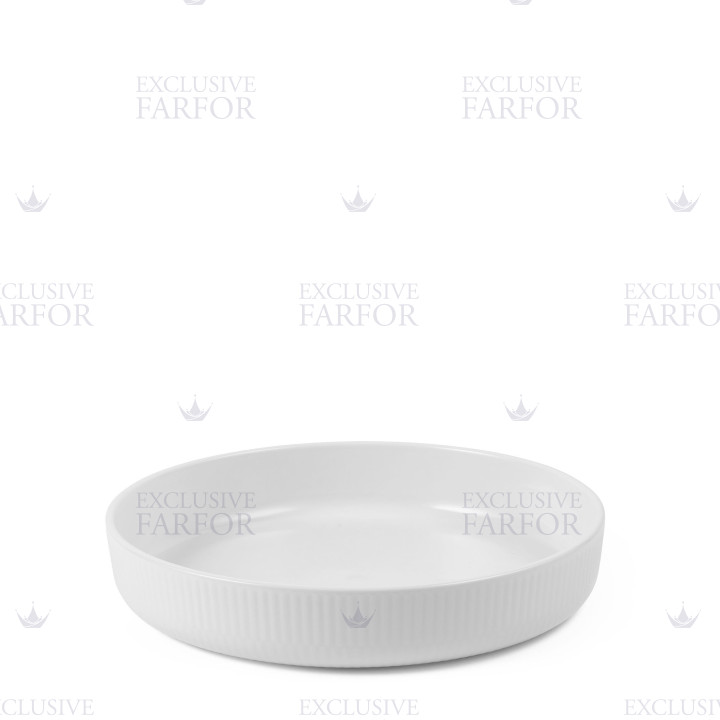 Форма для выпекания 27см коллекции White Fluted бренда Royal Copenhagen