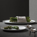 Блюдо овальное 37х17см коллекции White Fluted бренда Royal Copenhagen