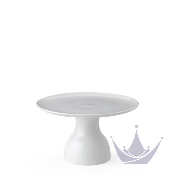 Блюдо на ножке 20см коллекции White Fluted бренда Royal Copenhagen