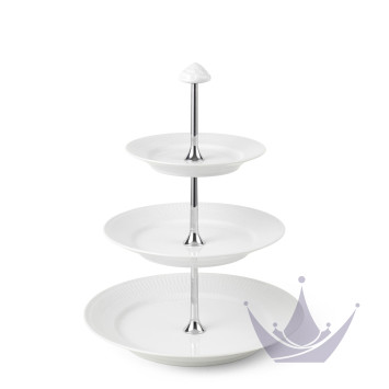 Этажерка 35см коллекции White Fluted бренда Royal Copenhagen