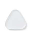 Блюдо треугольное 23см коллекции White Fluted бренда Royal Copenhagen