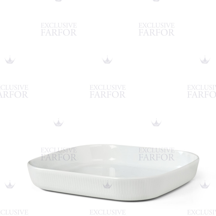 Форма для выпекания 30см коллекции White Fluted бренда Royal Copenhagen