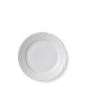 Тарелка закусочная 19см коллекции White Fluted Full Lace бренда Royal Copenhagen