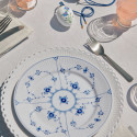 Тарелка закусочная 19см коллекции White Fluted Full Lace бренда Royal Copenhagen