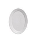 Блюдо овальное 28см коллекции White Fluted Half Lace бренда Royal Copenhagen