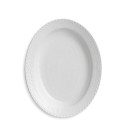 Блюдо овальное 36см коллекции White Fluted Half Lace бренда Royal Copenhagen