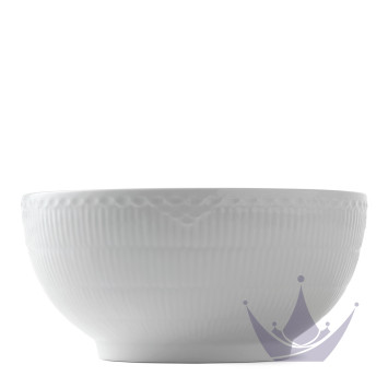 Чаша 3,1л коллекции White Fluted Half Lace бренда Royal Copenhagen
