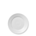 Тарелка закусочная 19см коллекции White Fluted Half Lace бренда Royal Copenhagen