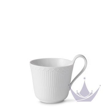 Кружка 0,33л коллекции White Fluted Half Lace бренда Royal Copenhagen