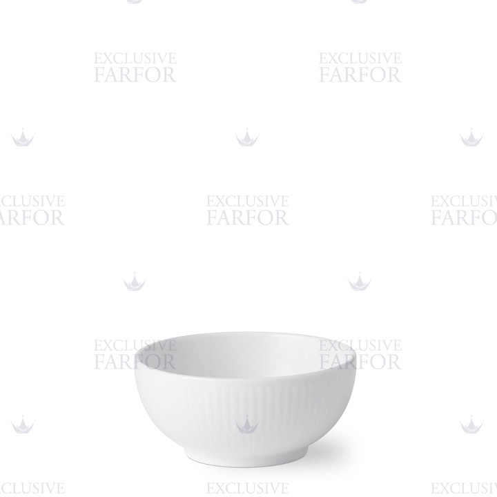 Чаша для мюсли 0,24л коллекции White Fluted Half Lace бренда Royal Copenhagen