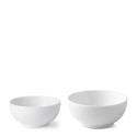 Чаша, 2шт. коллекции White Fluted Half Lace бренда Royal Copenhagen