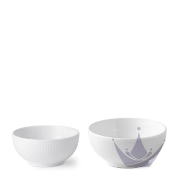 Чаша, 2шт. коллекции White Fluted Half Lace бренда Royal Copenhagen