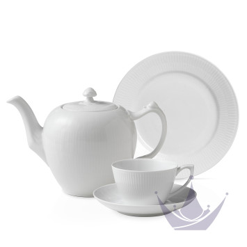 Коллекция White Fluted бренда Royal Copenhagen