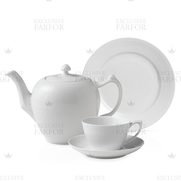 Коллекция White Fluted бренда Royal Copenhagen