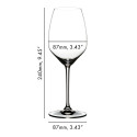 Бокал для белого вина Riesling 490мл, 4шт.  коллекции Extreme бренда Riedel