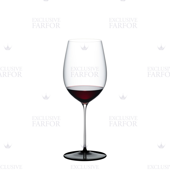 Бокал для красного вина Bordeaux Grand Cru 950мл коллекции Fatto A Mano Black Tie бренда Riedel