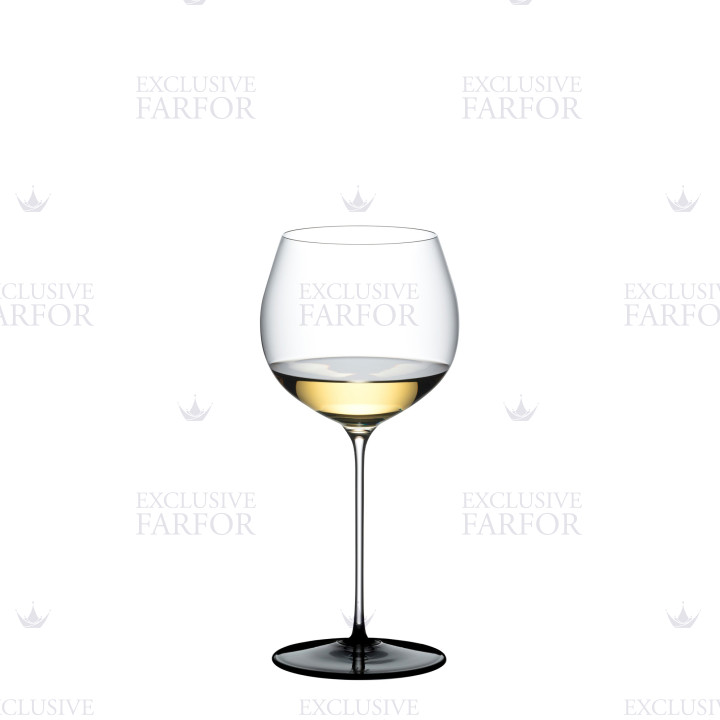 Бокал для белого вина Chardonnay 660мл коллекции Fatto A Mano Black Tie бренда Riedel