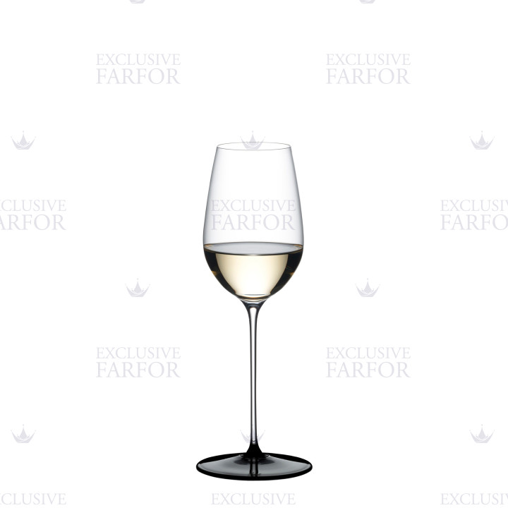 Бокал для белого вина Riesling 400мл коллекции Fatto A Mano Black Tie бренда Riedel