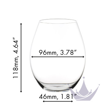 Стакан для красного вина 570мл коллекции O Wine Tumbler бренда Riedel