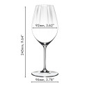Бокал для белого вина Riesling 623мл, 2шт.  коллекции Performance бренда Riedel