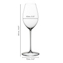 Бокал для белого вина Sauvignon Blanc 400мл коллекции Superleggero бренда Riedel