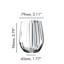 Стакан для виски 344мл, 2шт.  коллекции Tumbler Collection Optisches 