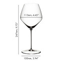 Бокал для красного вина Pinot Noir/Nebbiolo 763мл, 4шт. коллекции Veloce бренда Riedel