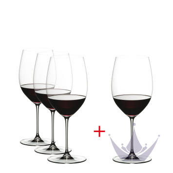 Бокал для красного вина Cabernet/Merlot 709мл, 4шт. бренда Riedel